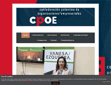 Tablet Screenshot of cpoepalencia.es